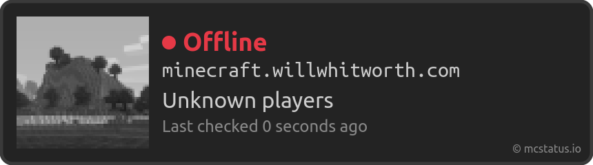 Bedrock Server Status
