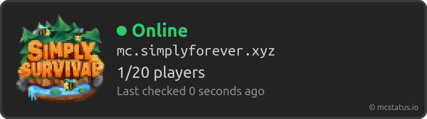 Simply Forever Server Status