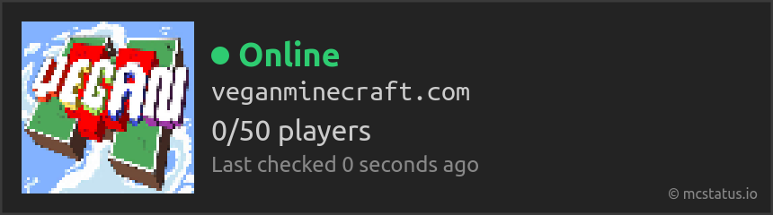 Minecraft server status